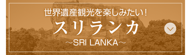 世界遺産観光を楽しみたい！スリランカ～SRI LANKA～